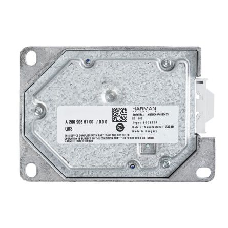 Amplificador del sistema Hi-Fi Mercedes CLA 118, GLE 167, A-Clase 177, C-Clase 206, CLE 236, EQB 243, GLB 247, GLC 254, EQE 294 295, EQS 296 297 A2069055100