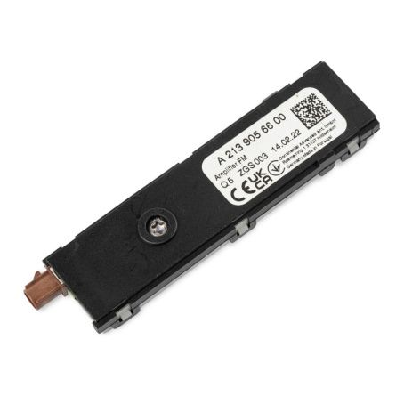 Amplificador de antena Mercedes CLA 118, GLE 167, A-Clase 177, AMG GTR 190, C-Clase 205, E-Clase 213 238, S-Clase 217 222, EQA 243, GLA 247, GLC 253, CLS 257, AMG GT 290, EQC 293, G-Clase 463 A2139056600